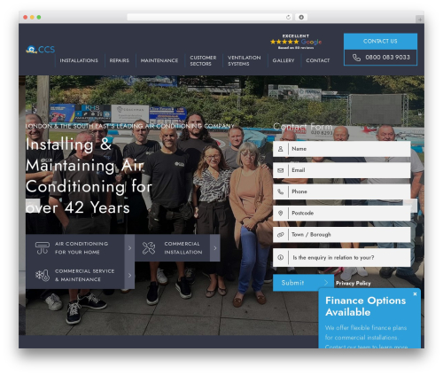 WordPress theme WT1 - completecooling.co.uk