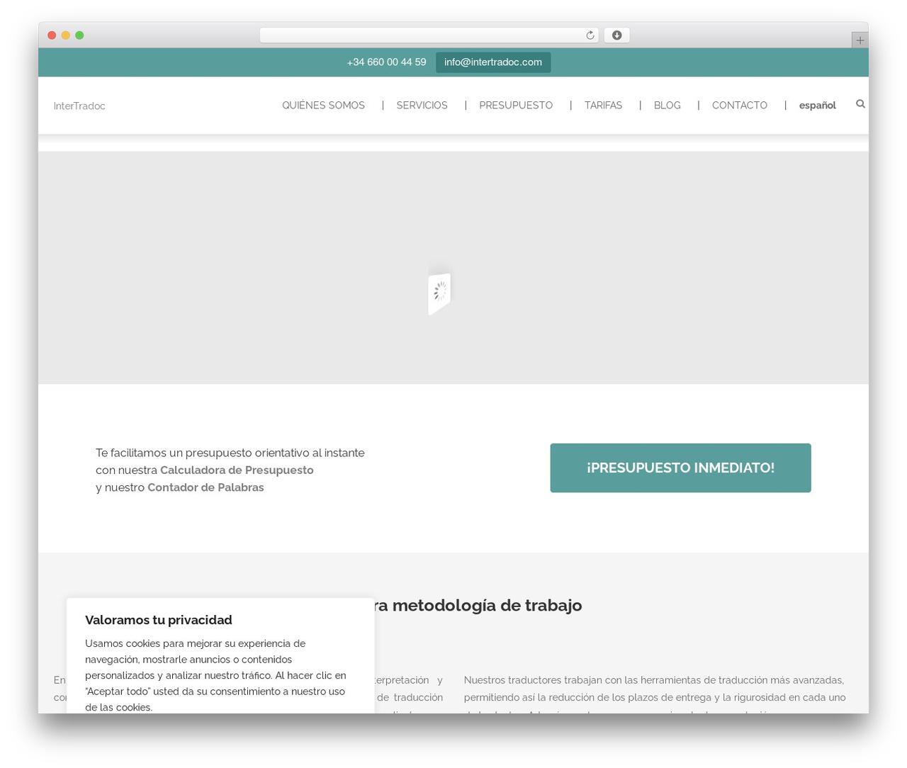 Creative theme WordPress - intertradoc.com Creative theme WordPress - intertradoc.com