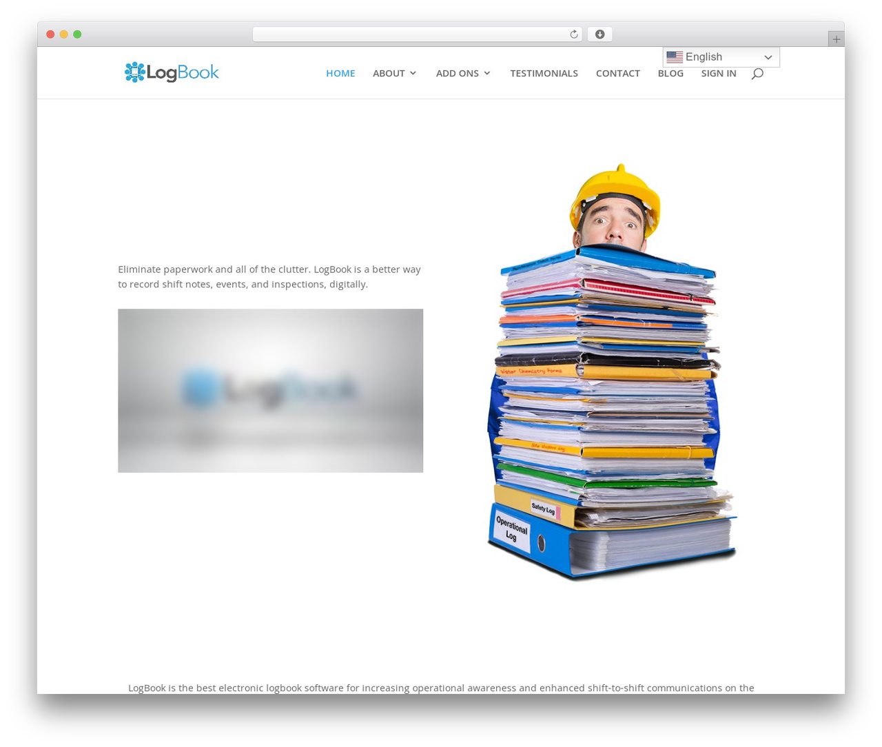Divi WordPress theme - trylogbook.com
