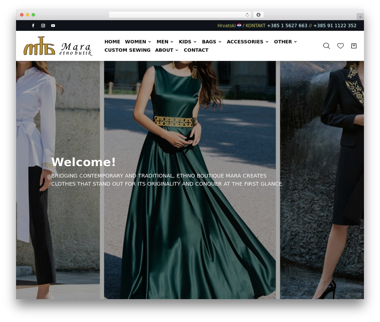 Divi WordPress theme - etnobutik-mara.com