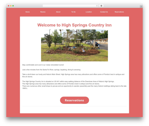 Responsive Pro WordPress store theme - highspringsinn.com