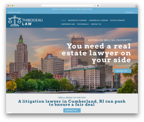 Theme WordPress Beacon Theme - thibodeaulaw.com