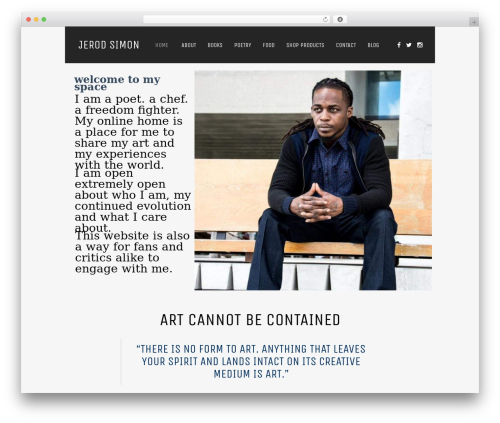 Theme WordPress Flax WP Theme - jerodsimon.com