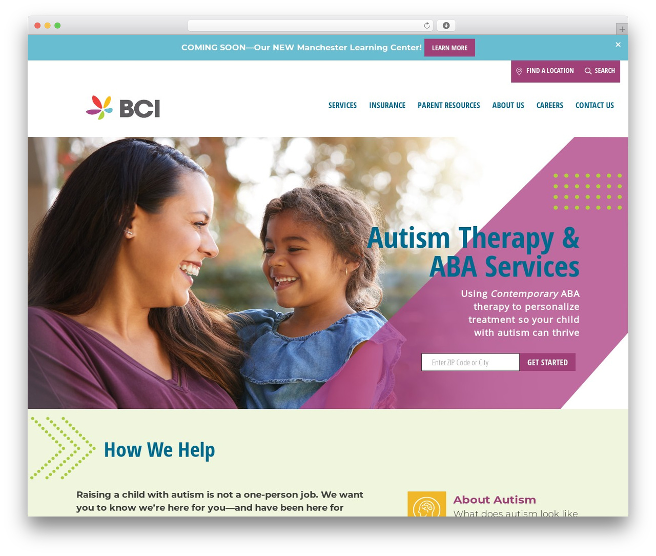 WordPress theme LEARN Behavioural - bciaba.com