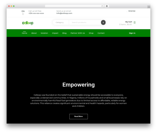 Modeltheme framework WordPress plugin - celloop.com