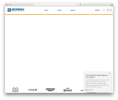 WordPress theme theme - bordexpackaging.com