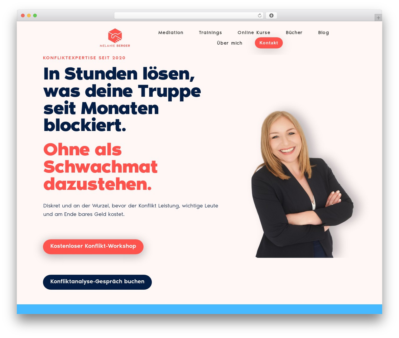 WordPress theme Thrive Theme Builder - melanieberger.eu
