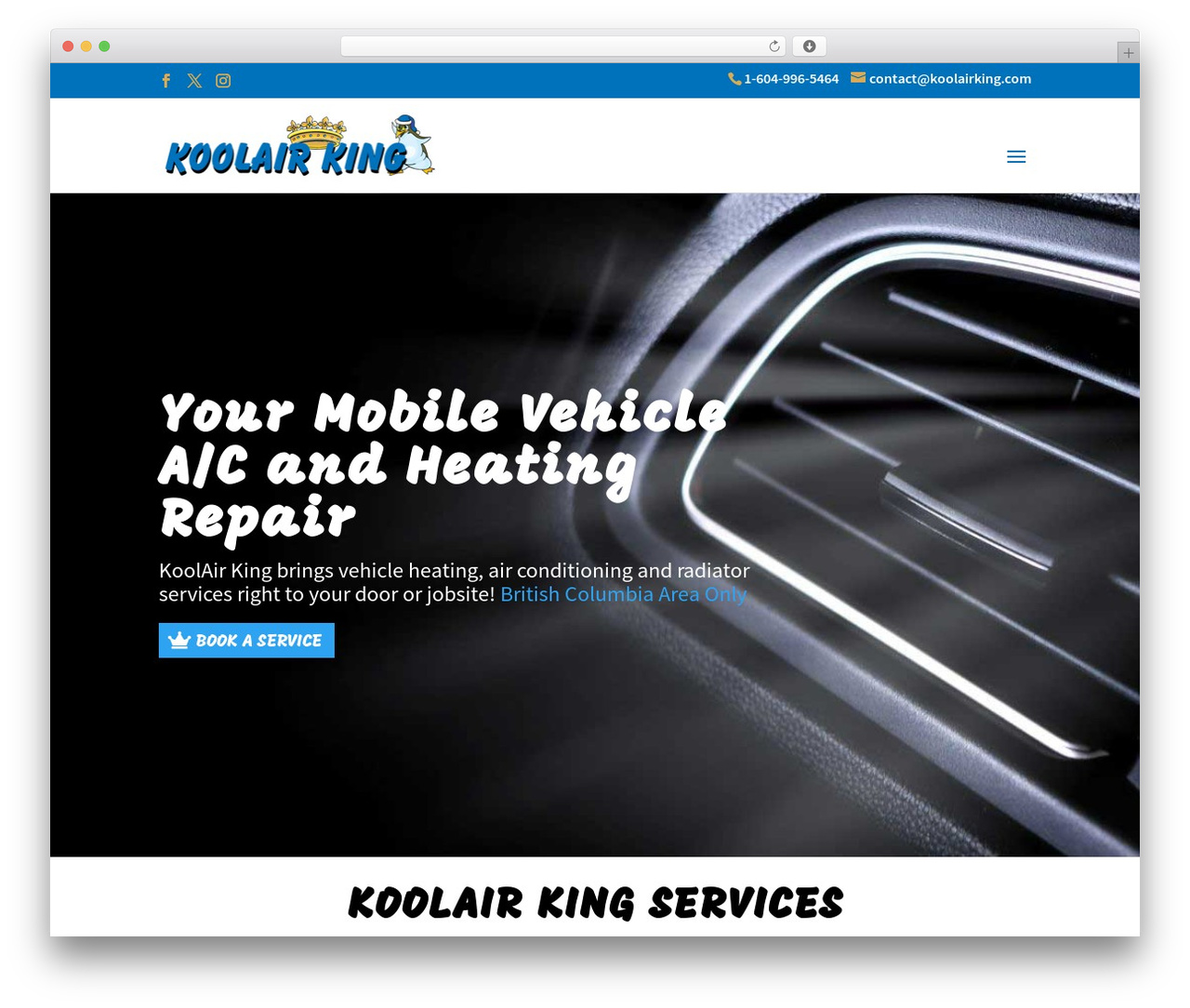 Divi WordPress theme - koolairking.com