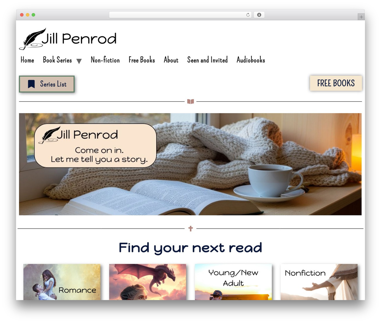 Hello Elementor WordPress theme - jillpenrod.com