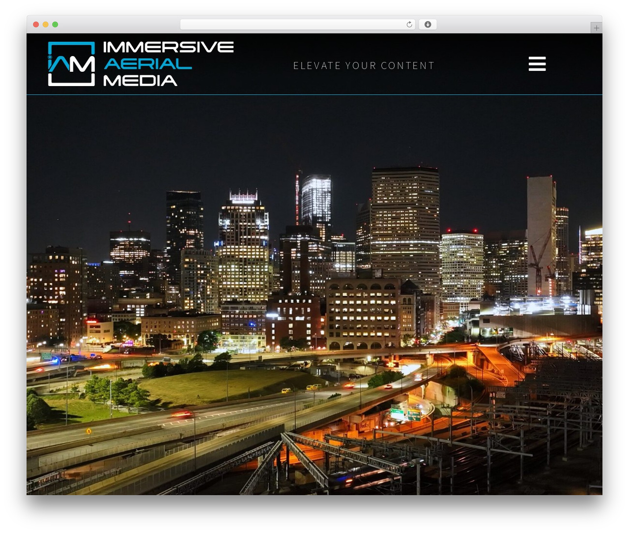 Hello Elementor WordPress theme - immersiveaerialmedia.com