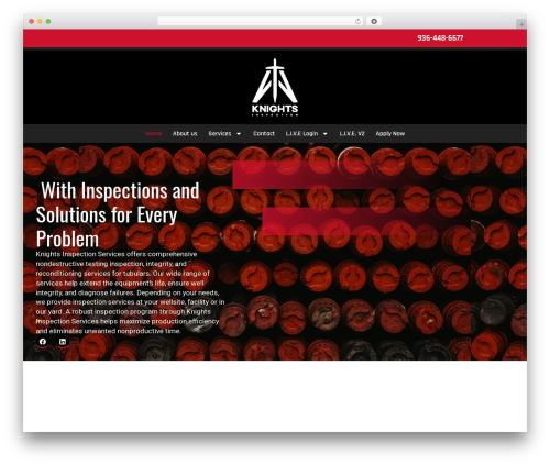 Precise theme WordPress - knightsinspection.com
