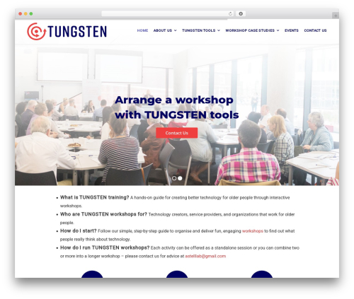 Theme WordPress Create - tungsten-training.com