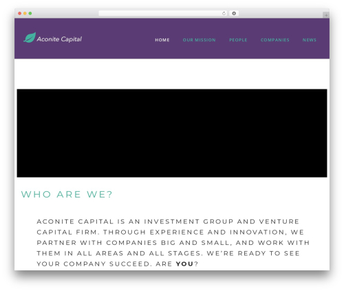 Theme WordPress Quantum WordPress Theme - aconitecapital.com