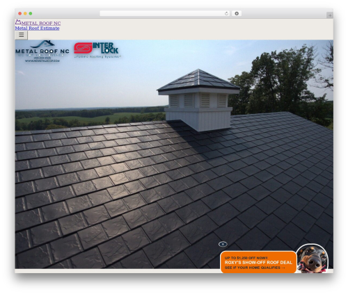 Vibecoding Theme WordPress theme - ncmetalroof.com