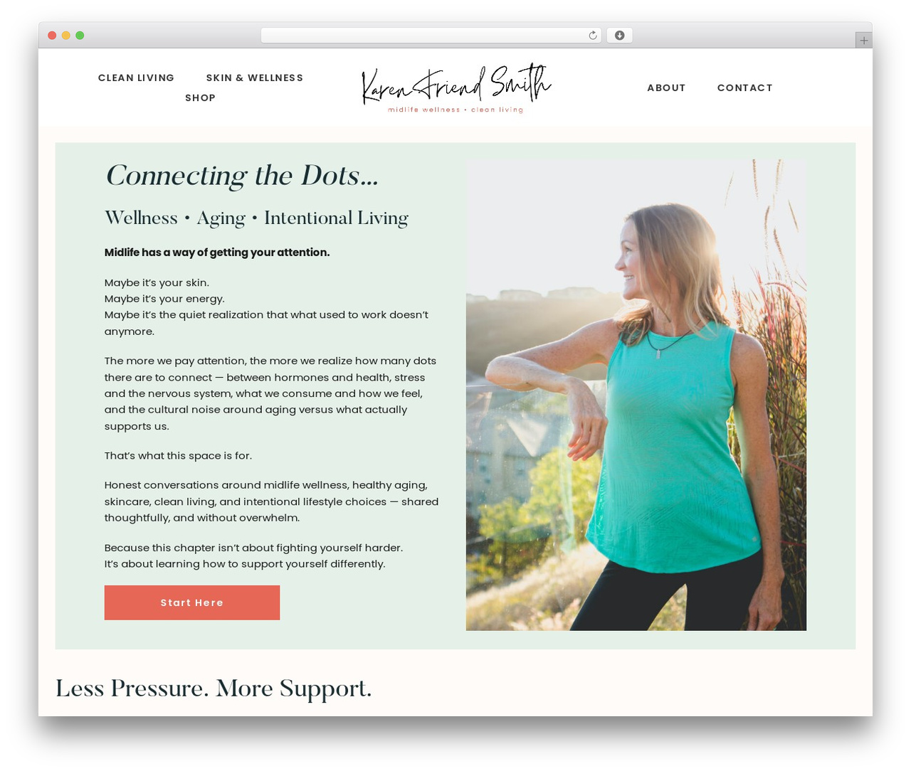 WordPress theme Coaching Plus - itmaybemenopause.com