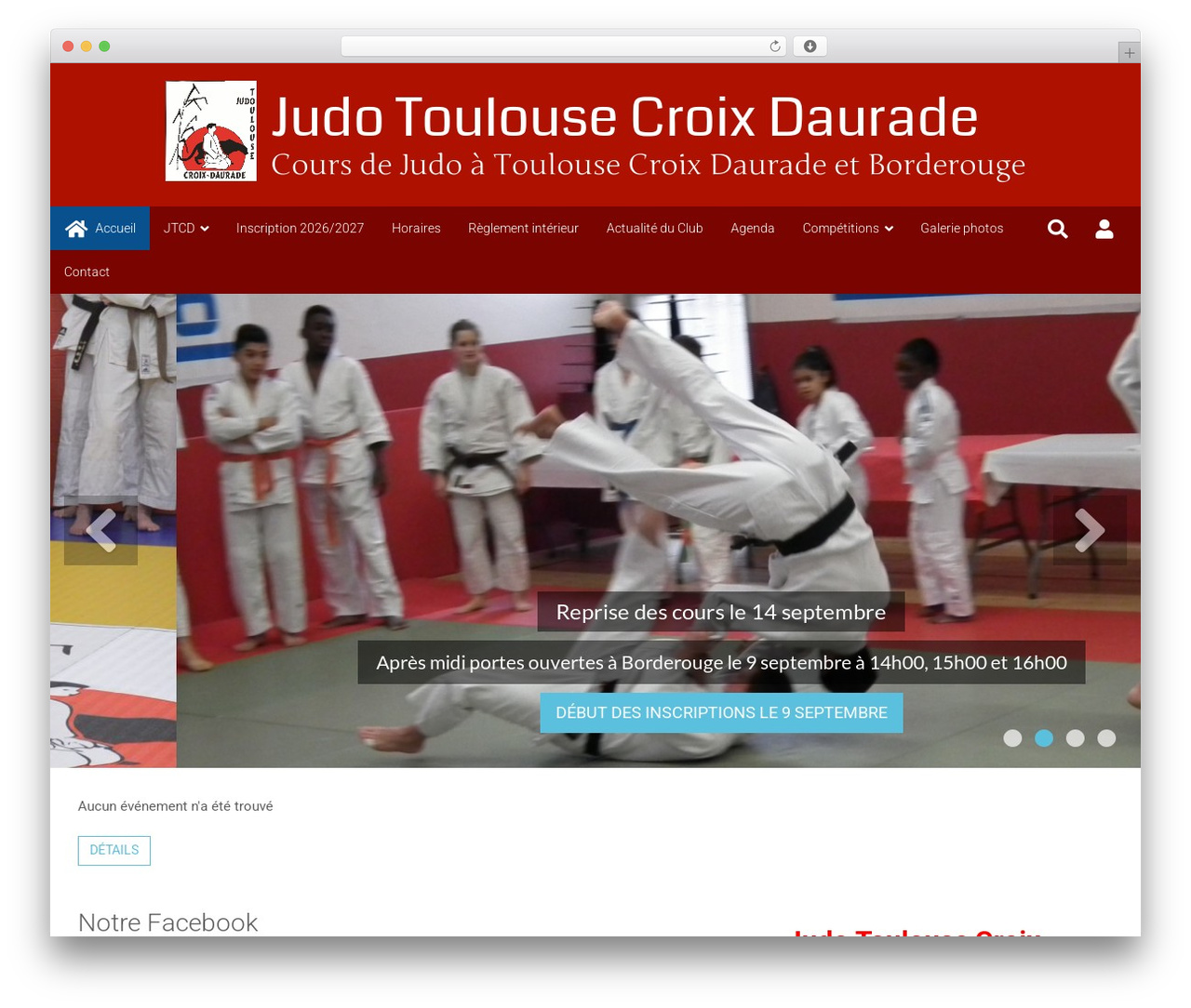 6temflex WordPress theme - judo-toulouse-croix-daurade.com