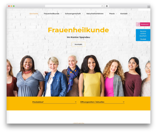 Abby WordPress theme - frauenaerztin-spandau.de