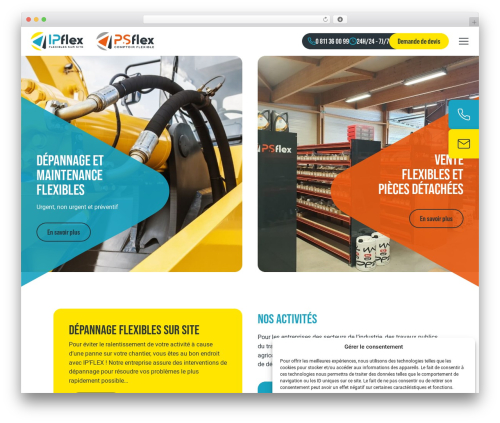 IP Flex WordPress theme - ipflex.fr