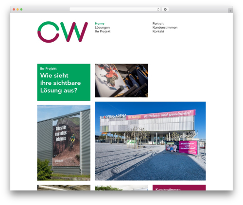 Theme WordPress wick print - claudiowick.ch