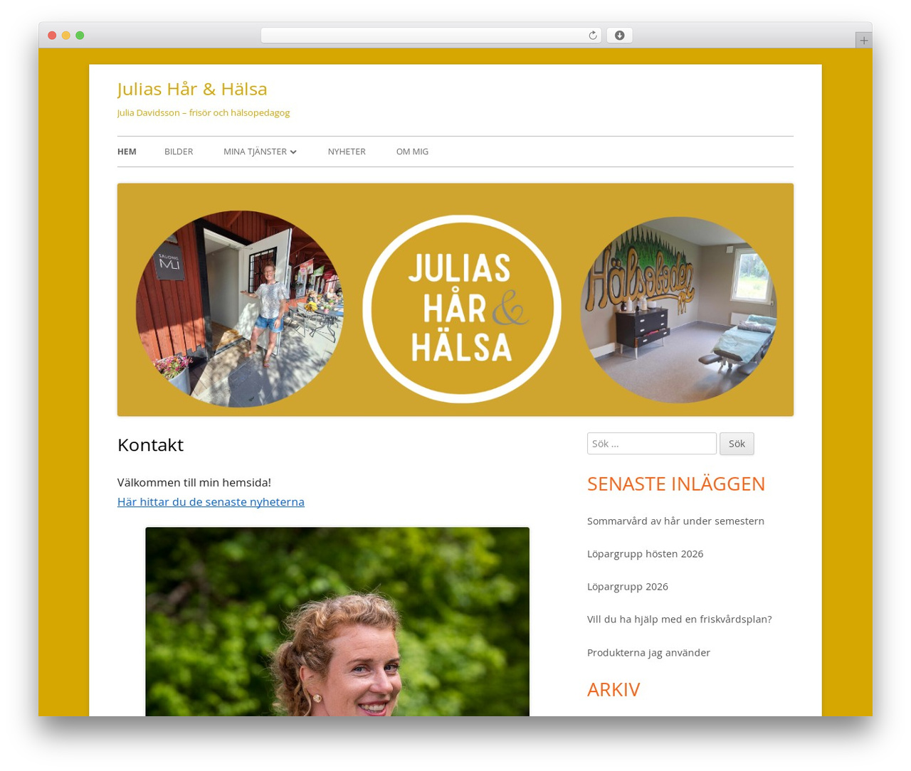 Tiny Framework WordPress theme design - juliashalsa.se Tiny Framework WordPress theme design - juliashalsa.se