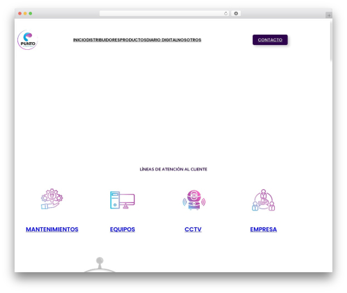 Titan Elearning WordPress theme - puntotecnologico.co