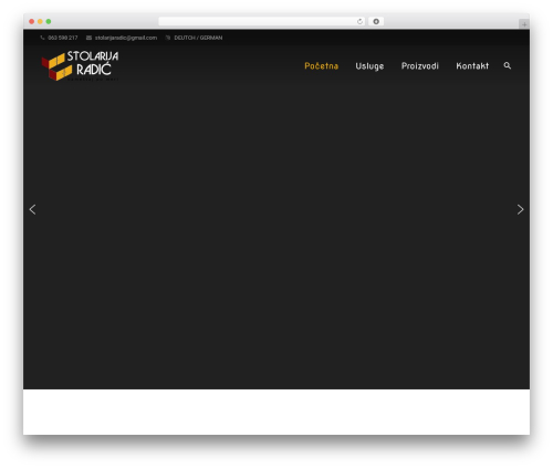 Senior plugin WordPress plugin - stolarijaradic.com