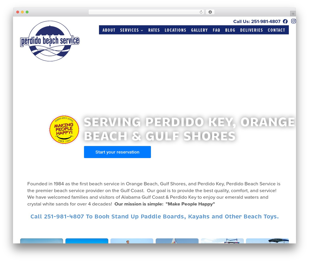 Create WordPress theme - perdidobeachservice.com