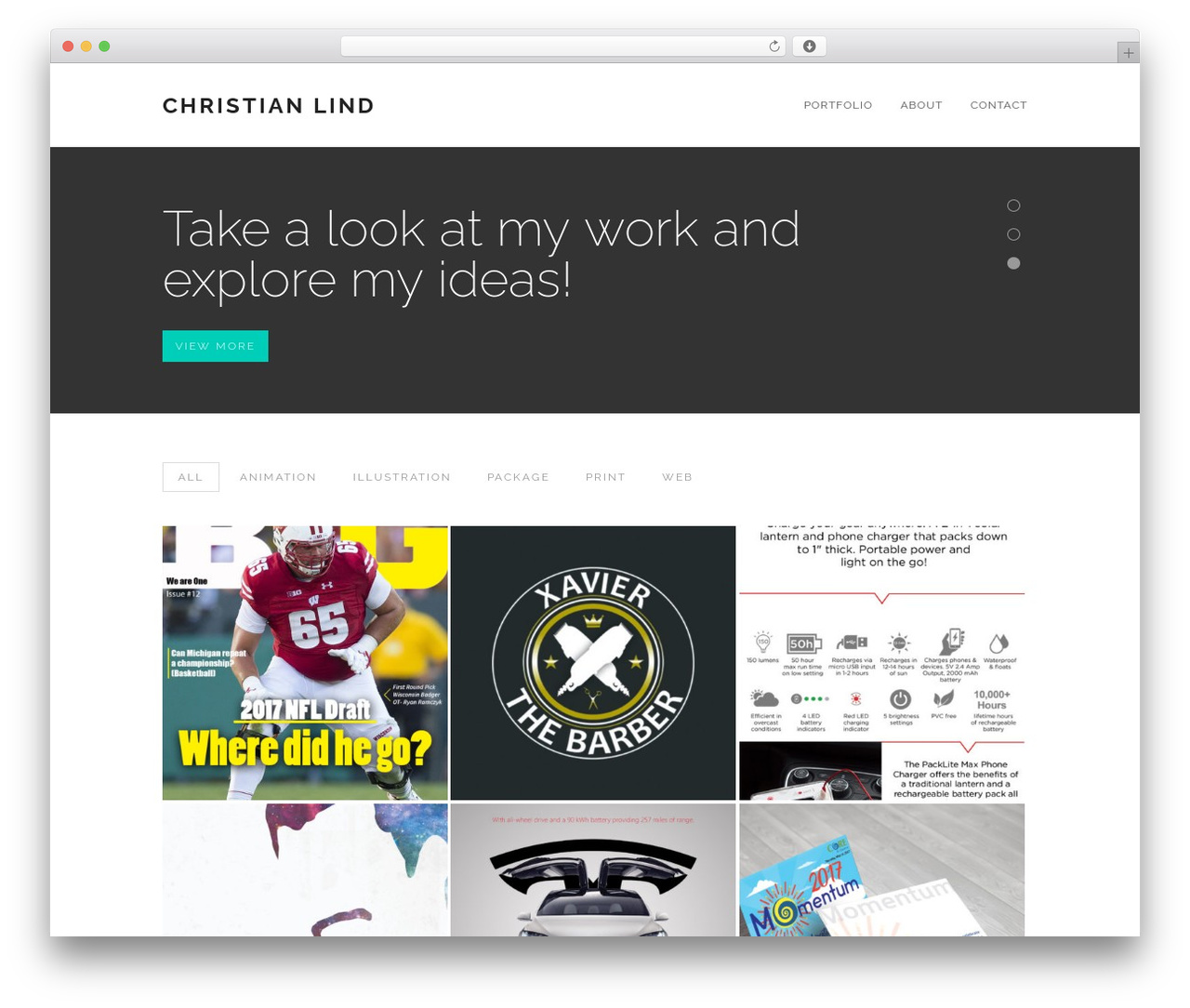 GridStack theme WordPress portfolio - christiansbclind.com GridStack theme WordPress portfolio - christiansbclind.com
