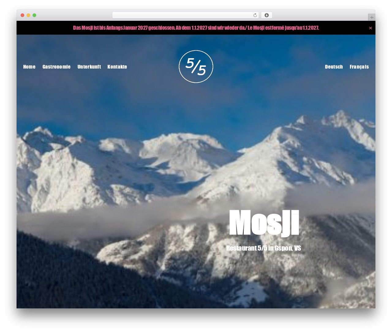 Rosa2 WordPress theme - mosji.ch