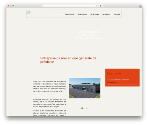 Theme WordPress Sima - sima-37.com