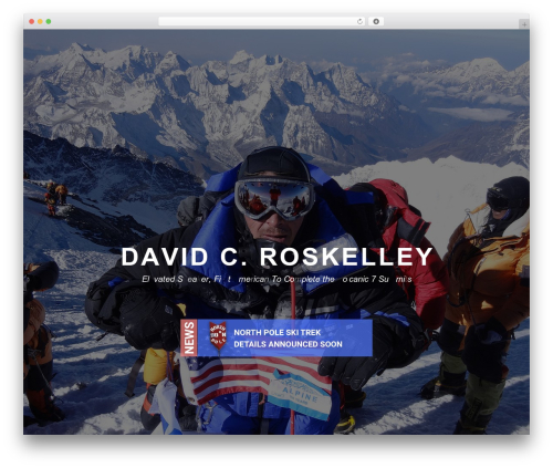 Theme WordPress Robert Smith - davidroskelley.com