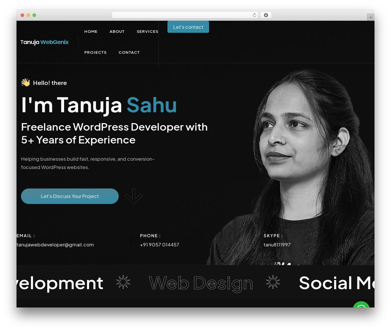Webfolio WordPress theme - tanujawebgenix.com Webfolio WordPress theme - tanujawebgenix.com