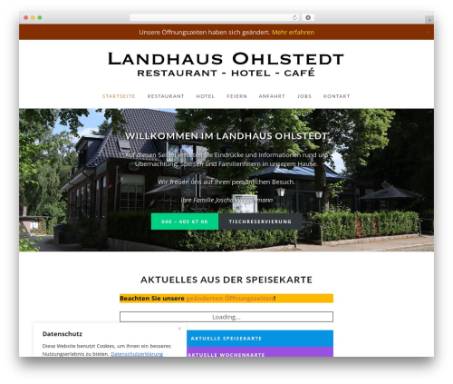 WordPress theme Counter - landhaus-ohlstedt.de