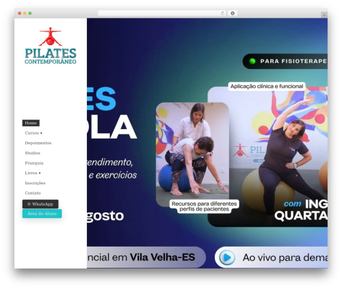 WordPress theme Salient - pilatescontemporaneo.com