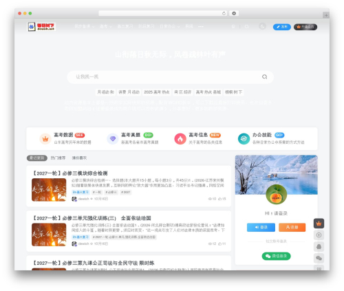 子比主题 WordPress theme - dewish.net