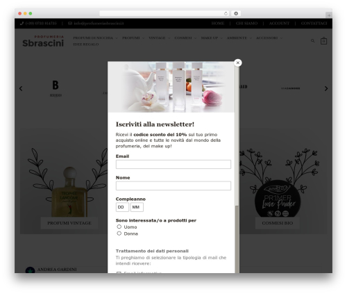 Recesso online 54bis WordPress plugin - profumeriasbrascini.it
