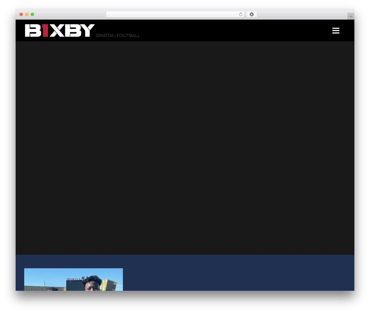 Avada WordPress theme - bixbyspartanfootball.com