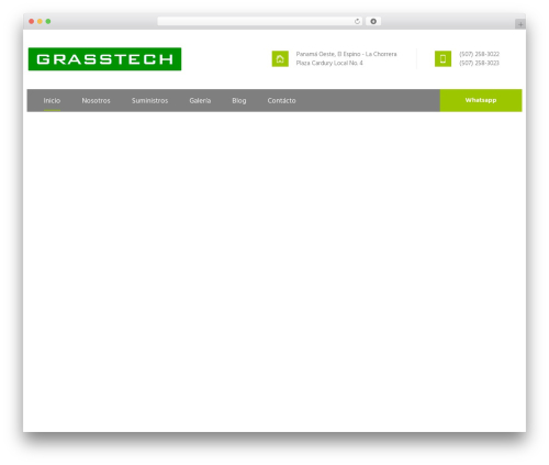Benxi WordPress theme - grasstechcorp.com