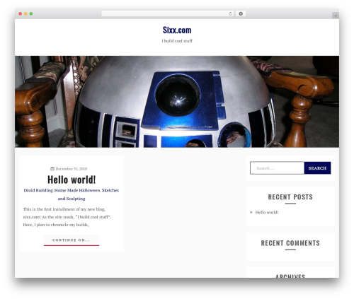 Blog New WordPress theme - sixx.com Blog New WordPress theme - sixx.com