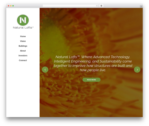 Bodega WordPress theme - naturallofts.com