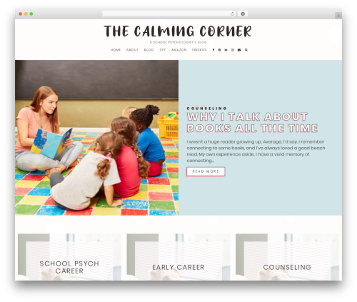 Little homepage blocks WordPress plugin - thecalmcorner.com