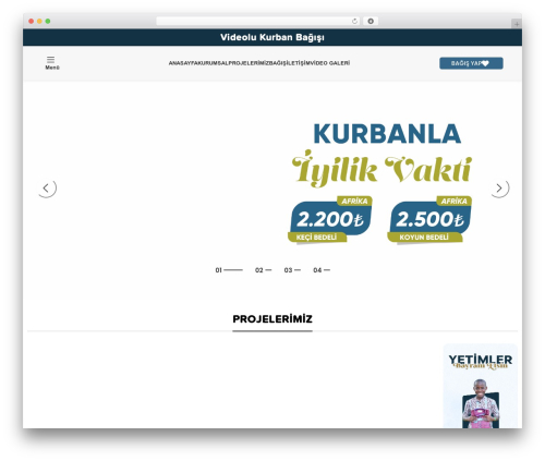 Dernekpro theme WordPress - www.iyilikvakti.org.tr