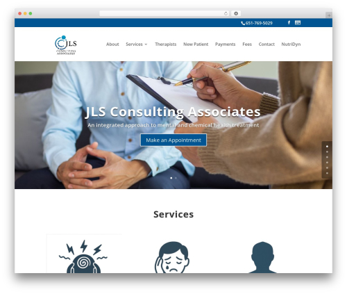 Divi premium WordPress theme - jlsconsultingassociates.com