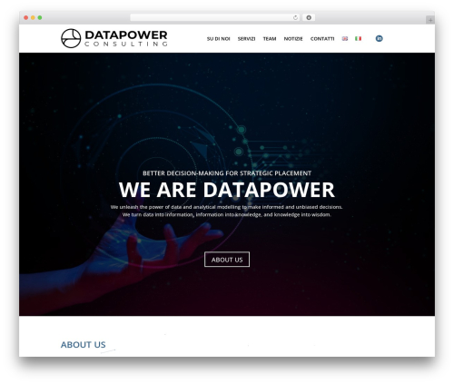 Divi theme WordPress - data-power.net