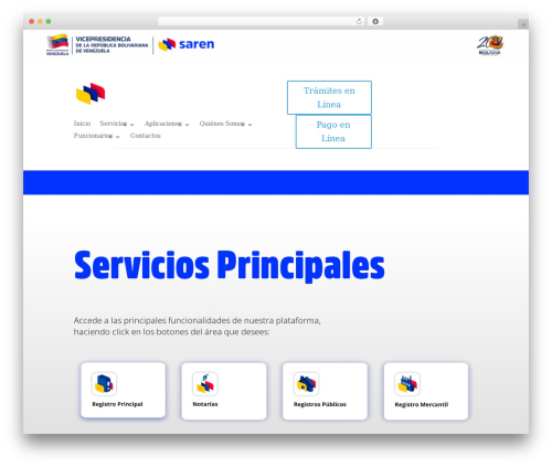 Offcanvas menu WordPress plugin - www.saren.gob.ve