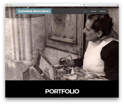 Inside Theme WordPress theme - suzanne-braudeau-peintre.com