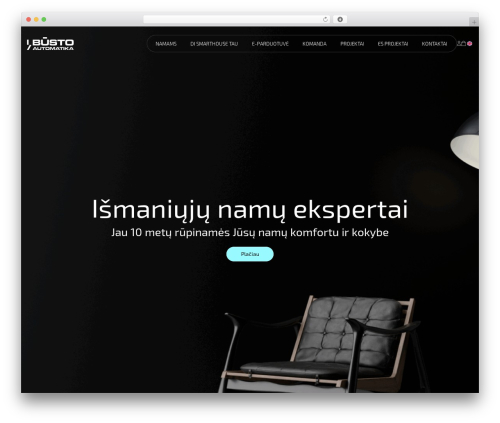 Itbrolis WordPress website theme - bustoautomatika.lt
