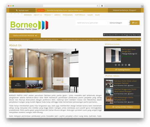 Lapax WordPress theme - partisipenyekat.com