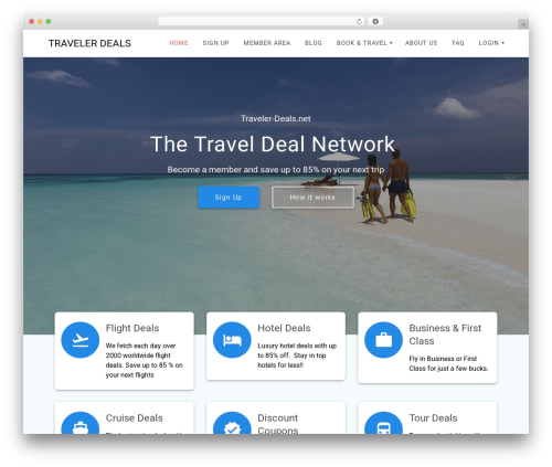Travelpayouts: All Travel Brands in One Place (travelpayouts) free WordPress plugin - traveler-deals.net