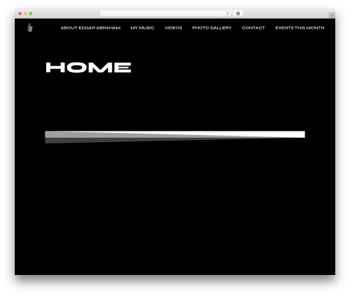 Micdrop WordPress theme - edgarabraham.com